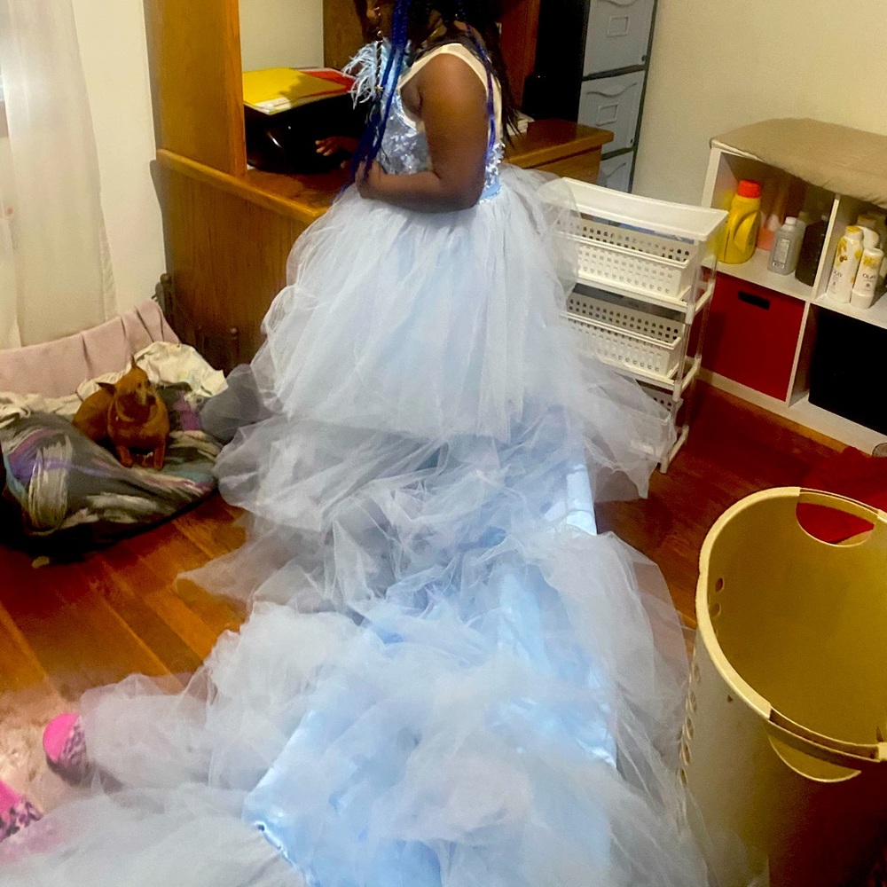 Girls Flower Girl or Junior Bride Dress
